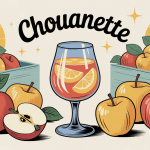 illustration chouanette verre tulipe pommes Normandie
