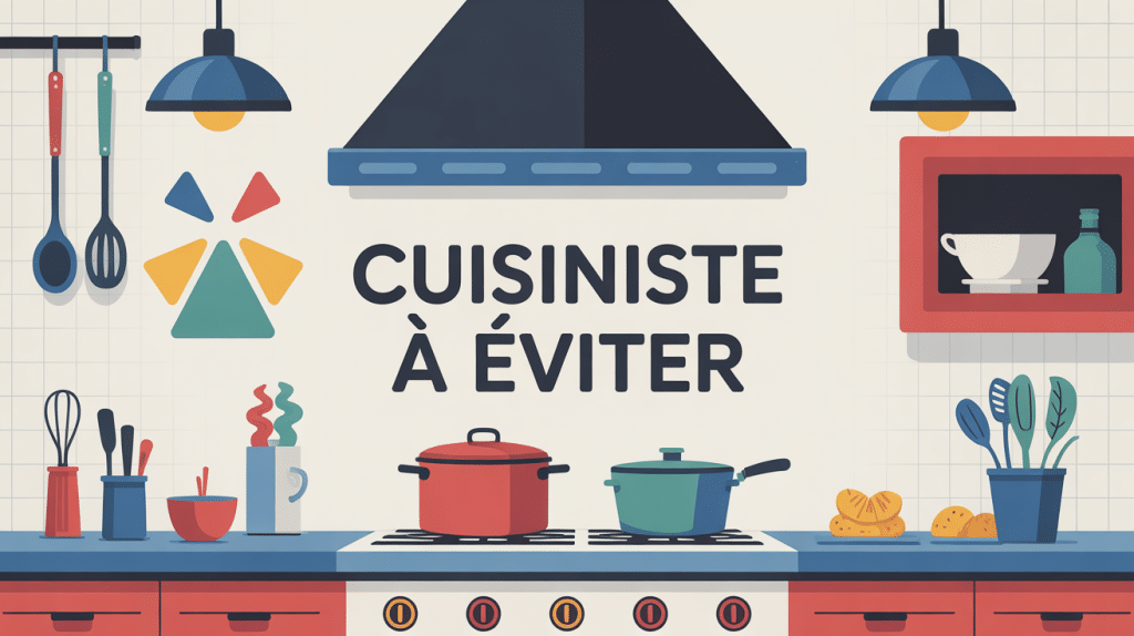 illustration moderne cuisinistes à éviter signaux d alerte