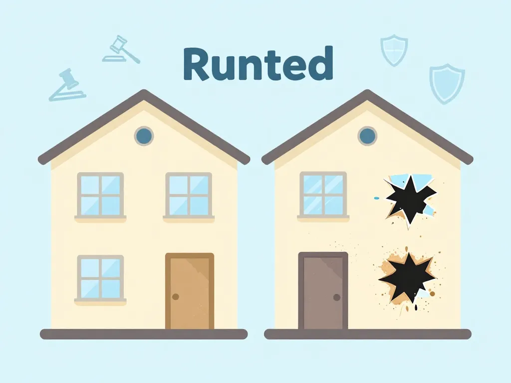 dégats constatés après état des lieux de sortie légal permis interdit