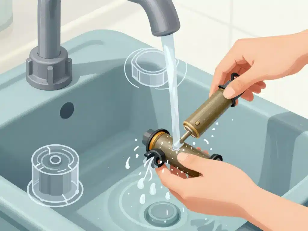 détartrage collecteur Anti-Calc centrale vapeur Calor Express étape par étape