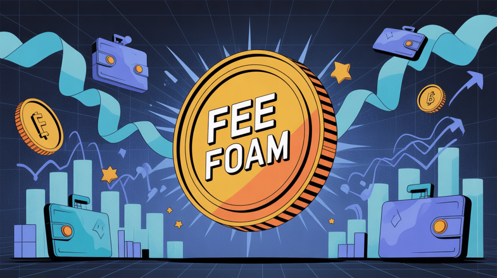 fee foam token au centre de la defi