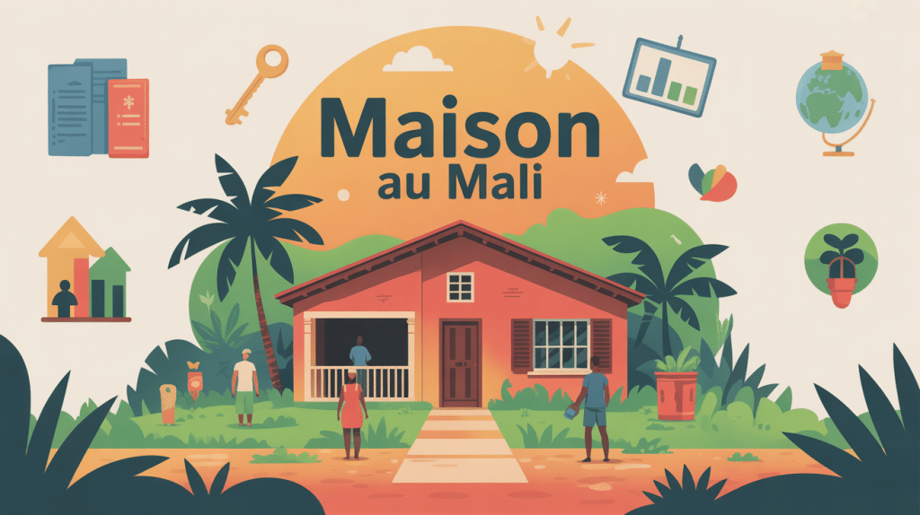 Illustration projet maison Mali achat ou construction