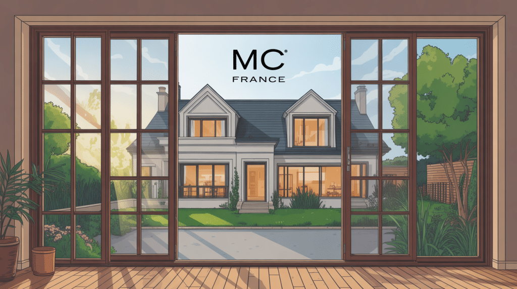 MC France fenêtres bois aluminium illustration