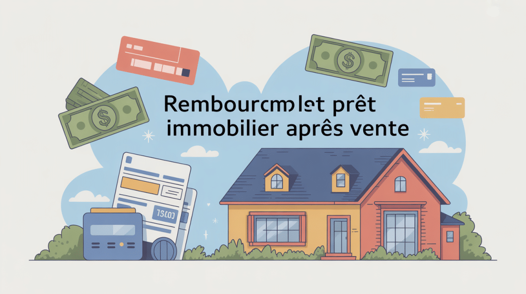 illustration prêt immobilier ne pas rembourser après vente forum