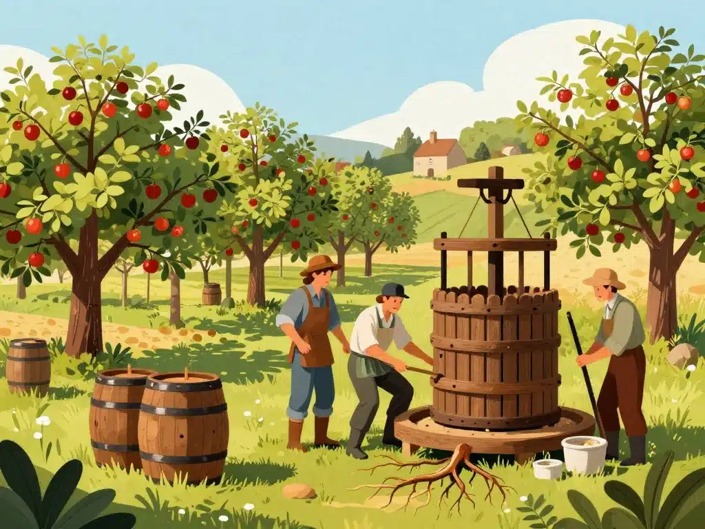 chouanette origine normande pommes producteurs