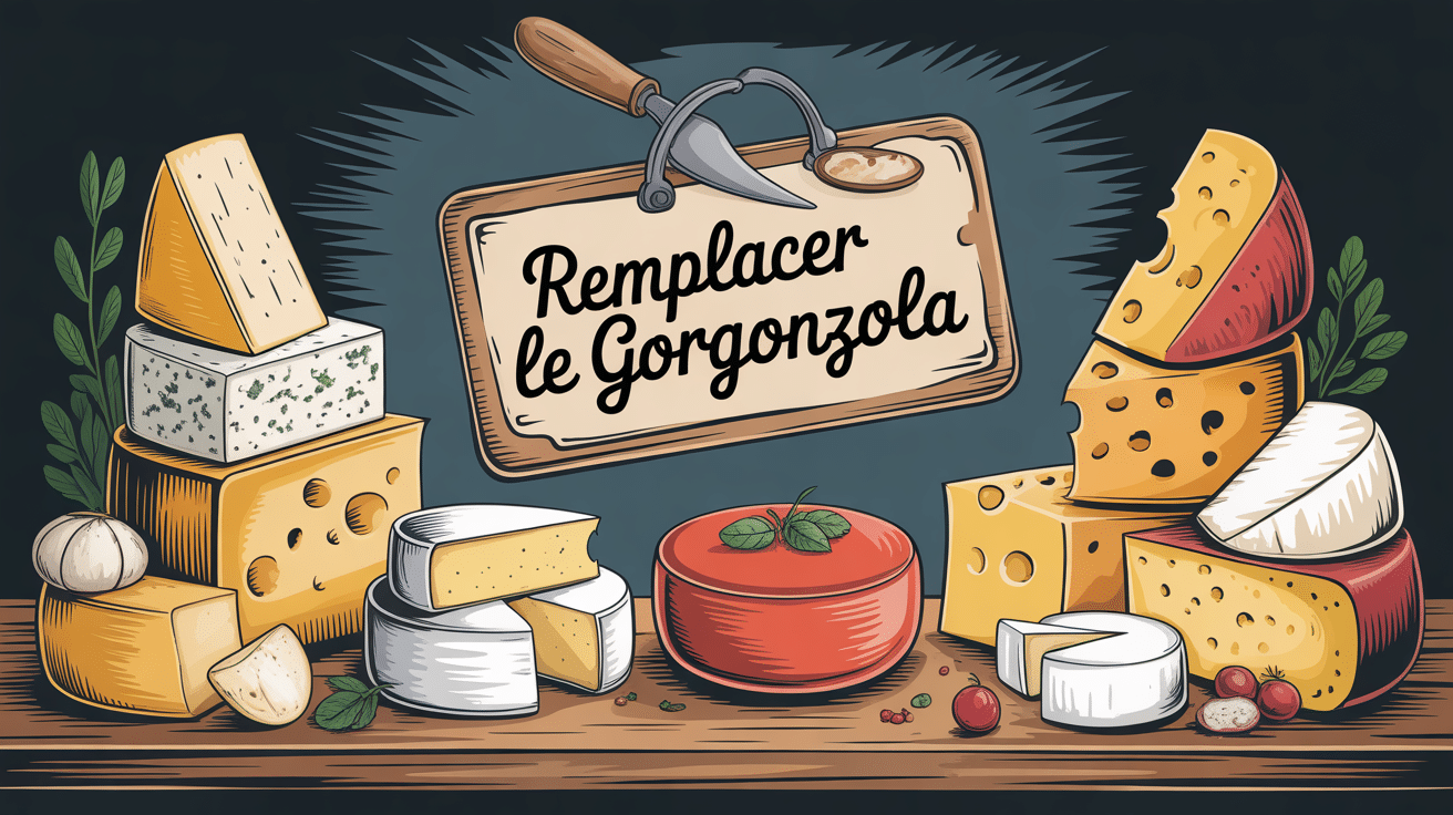 Par quoi remplacer le gorgonzola illustration variantes fromages
