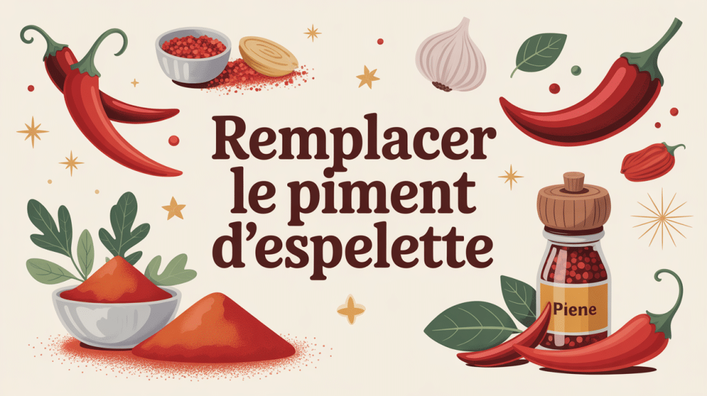 illustration cuisine basque par quoi remplacer le piment d'Espelette