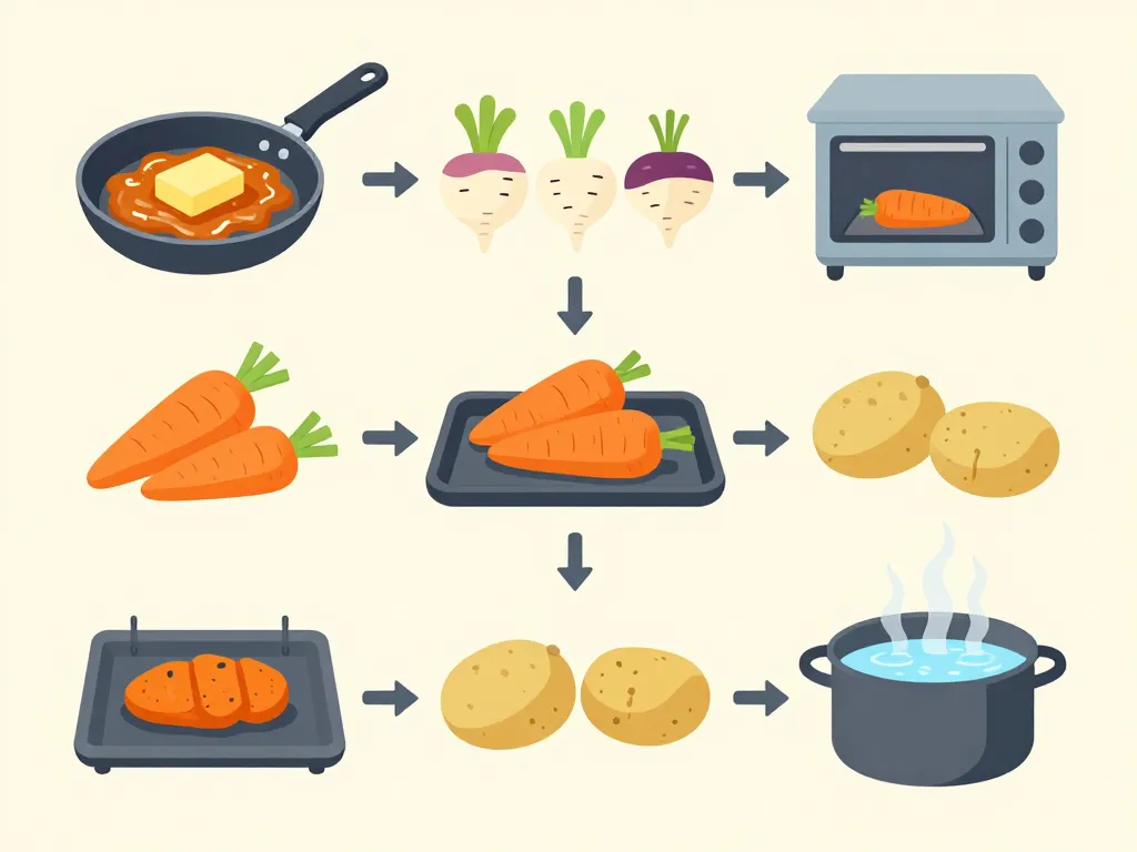 cuissons des légumes pour quel légumes avec une poularde au vin jaune