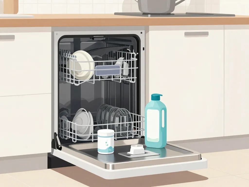 remplacer pastille lave vaisselle bicarbonate vinaigre improvisation