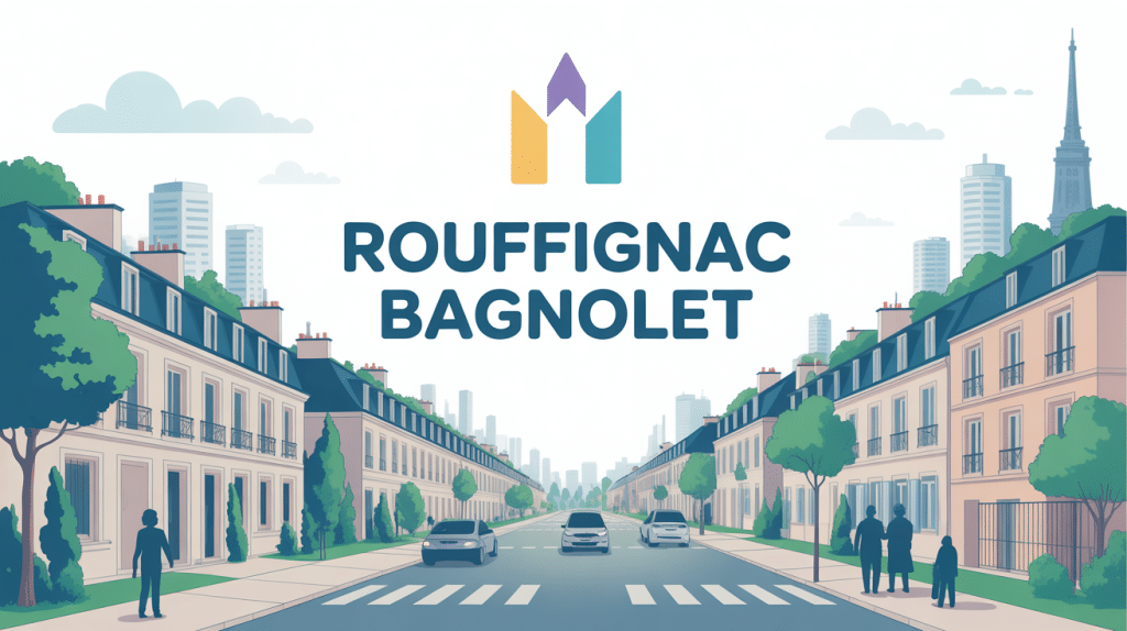 rouffignac bagnolet vue stylisée banlieue parisienne