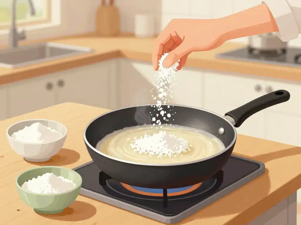 preparation du tapioca bresilien a la poele