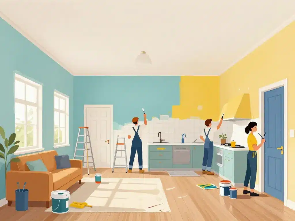 tarif peinture au m2 prix pièces surfaces