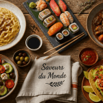 Les 5 grandes cuisines du monde en plats iconiques