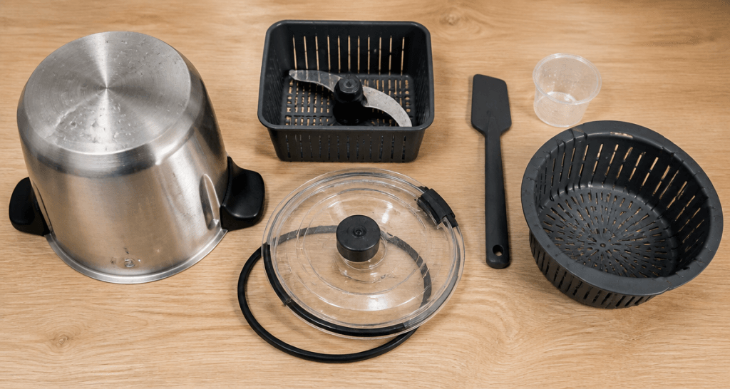 monsieur cuisine lave vaisselle pièces démontées