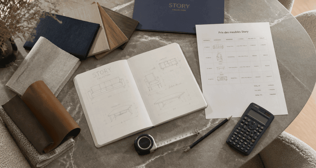 prix meubles story table céramique et devis