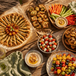 Quel plat pour la fête des voisins, buffet maison en extérieur