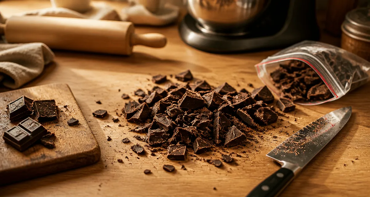 comment casser une tablette de chocolat en pepites