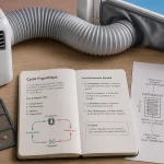 Comment fonctionne un climatiseur mobile : principe et types, vue d’un climatiseur mobile