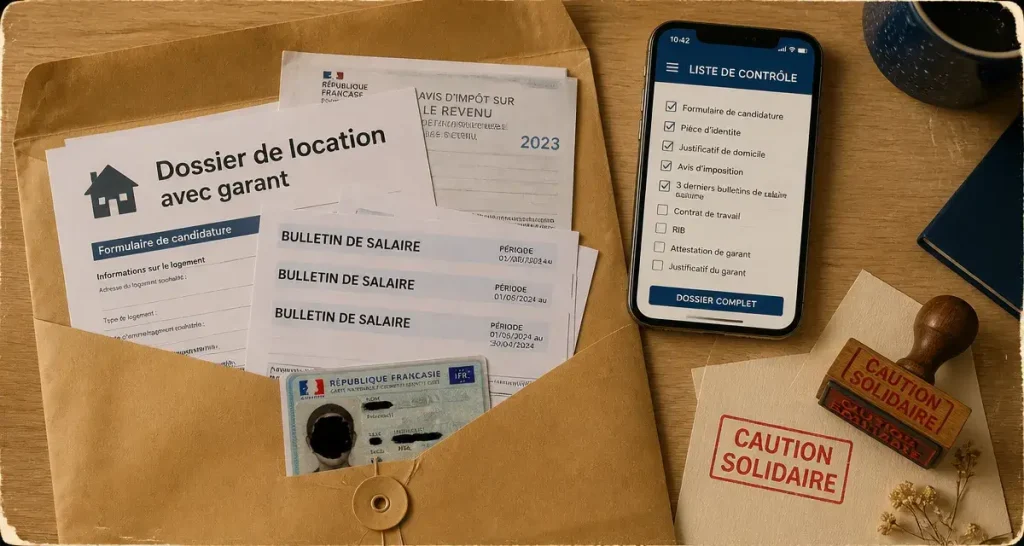 Dossier pour location garant : justificatifs légaux