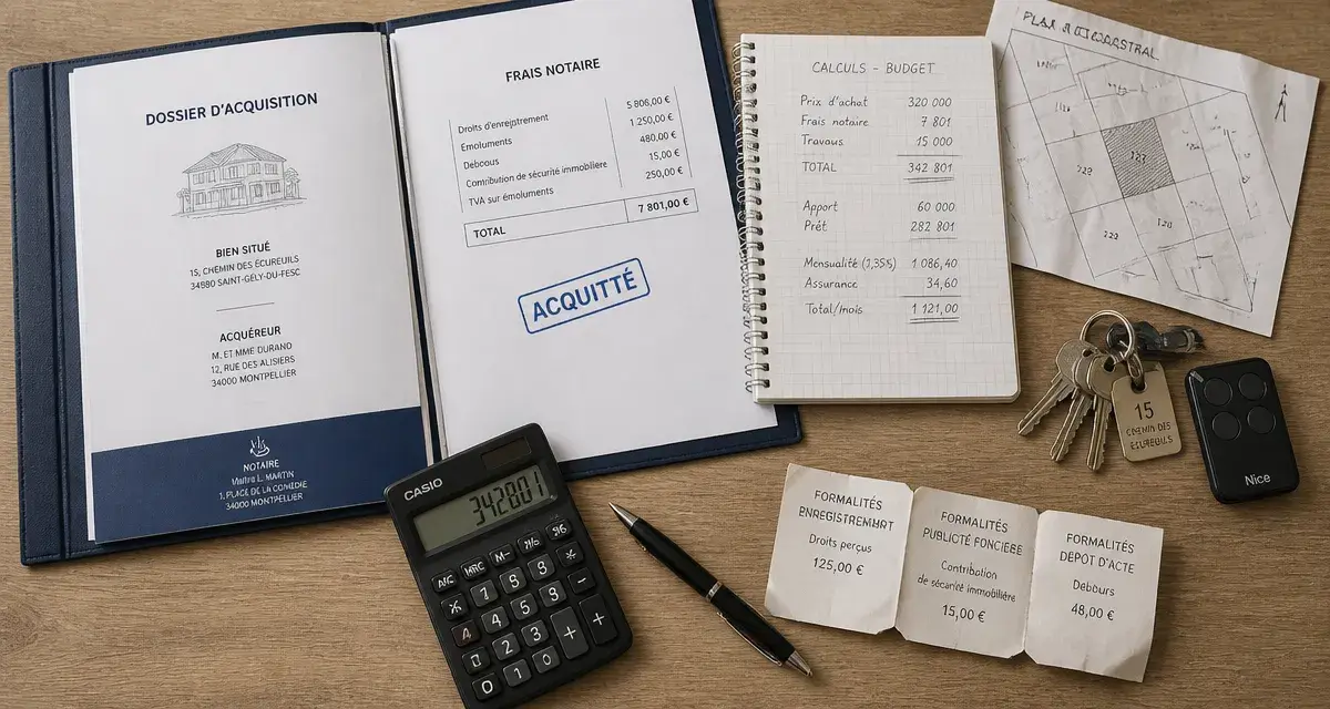 Frais de notaire pour l’achat d’un garage, réduire les coûts