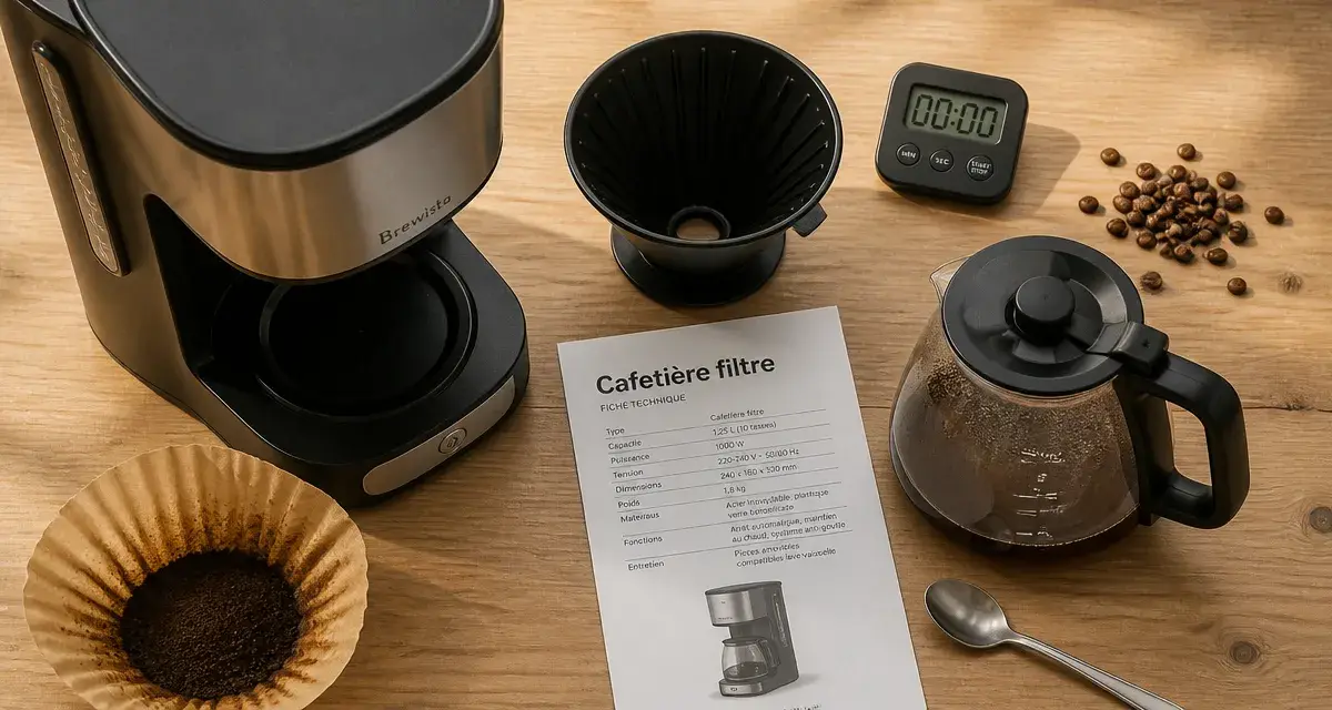 Meilleure cafetière filtre, café filtre sans amertume