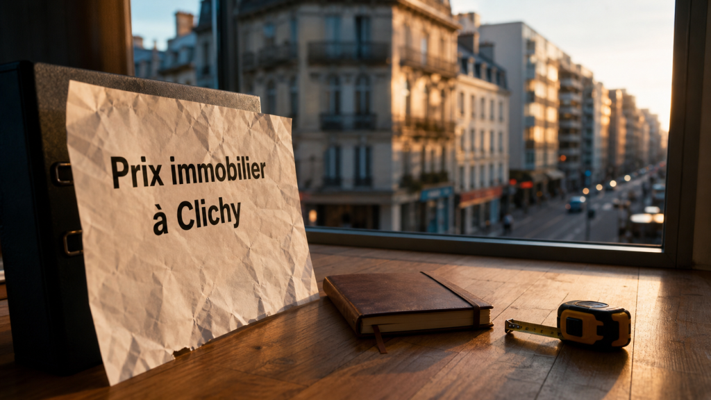 prix immobilier clichy : 7 222 €/m² en moyenne