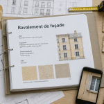 ravalement de façade tous les combien plans architecte et échantillons