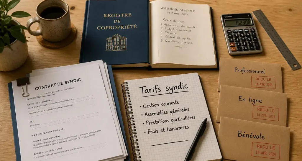Tarif syndic petite copropriété : coûts par lot