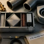 CTA chauffage double flux : batterie chaude et dimensionnement