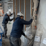 curage batiment : retrait cloison non porteuse en rénovation