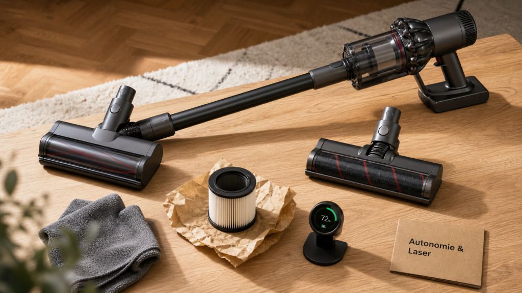 Meilleur aspirateur balai Dyson : guide comparatif modèles et critères de performance
