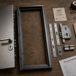 Porte blindée appartement prix : serrure multipoints et vantail acier