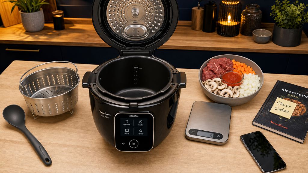 Quel cookeo choisir?? Cookeo Touch Pro Infinity en cuisine moderne