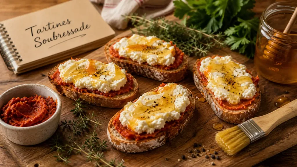 Soubressade en cuisine : tartines chaudes, cuisson douce et accords sucrés-salés