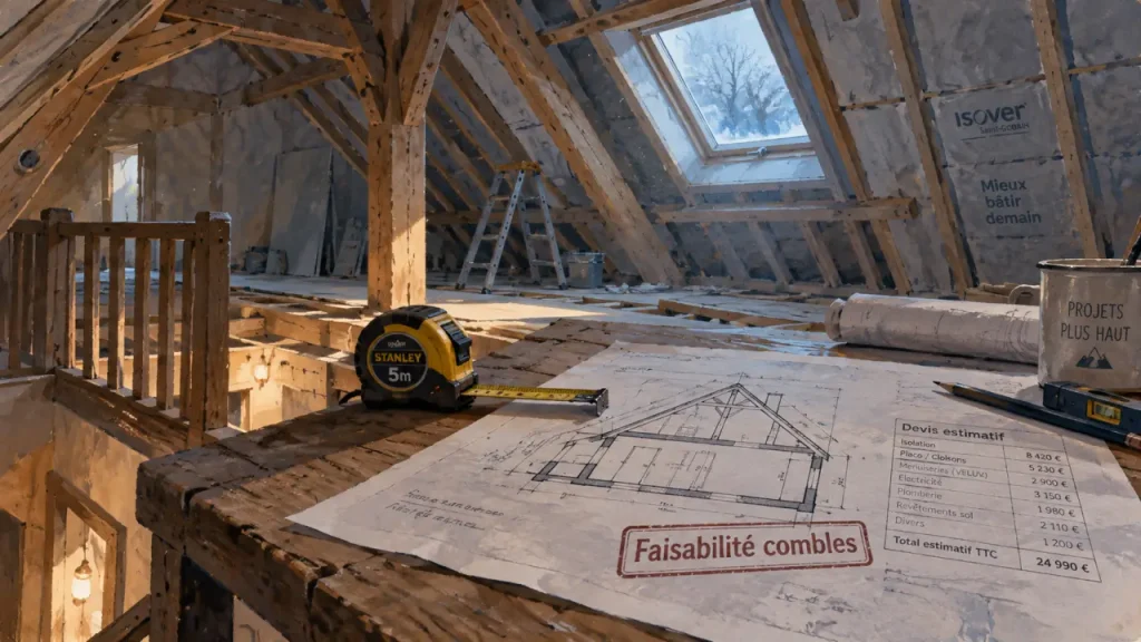 Aménager ses combles : 4 erreurs qui font grimper le chantier