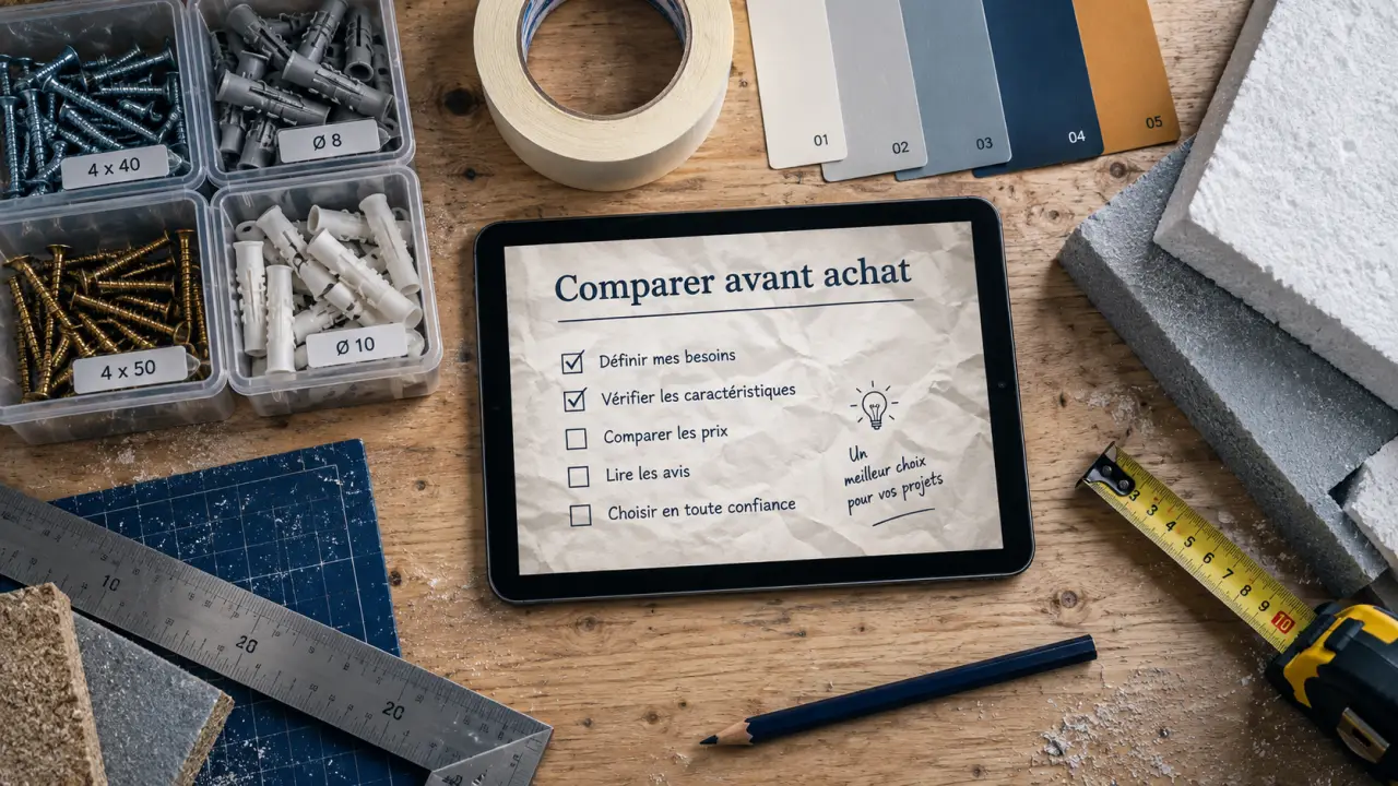 Concurrent Leroy Merlin : check-list comparer avant achat en magasin bricolage
