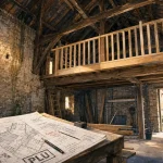 Renover une grange en habitation : charpente bois, pierre, PLU